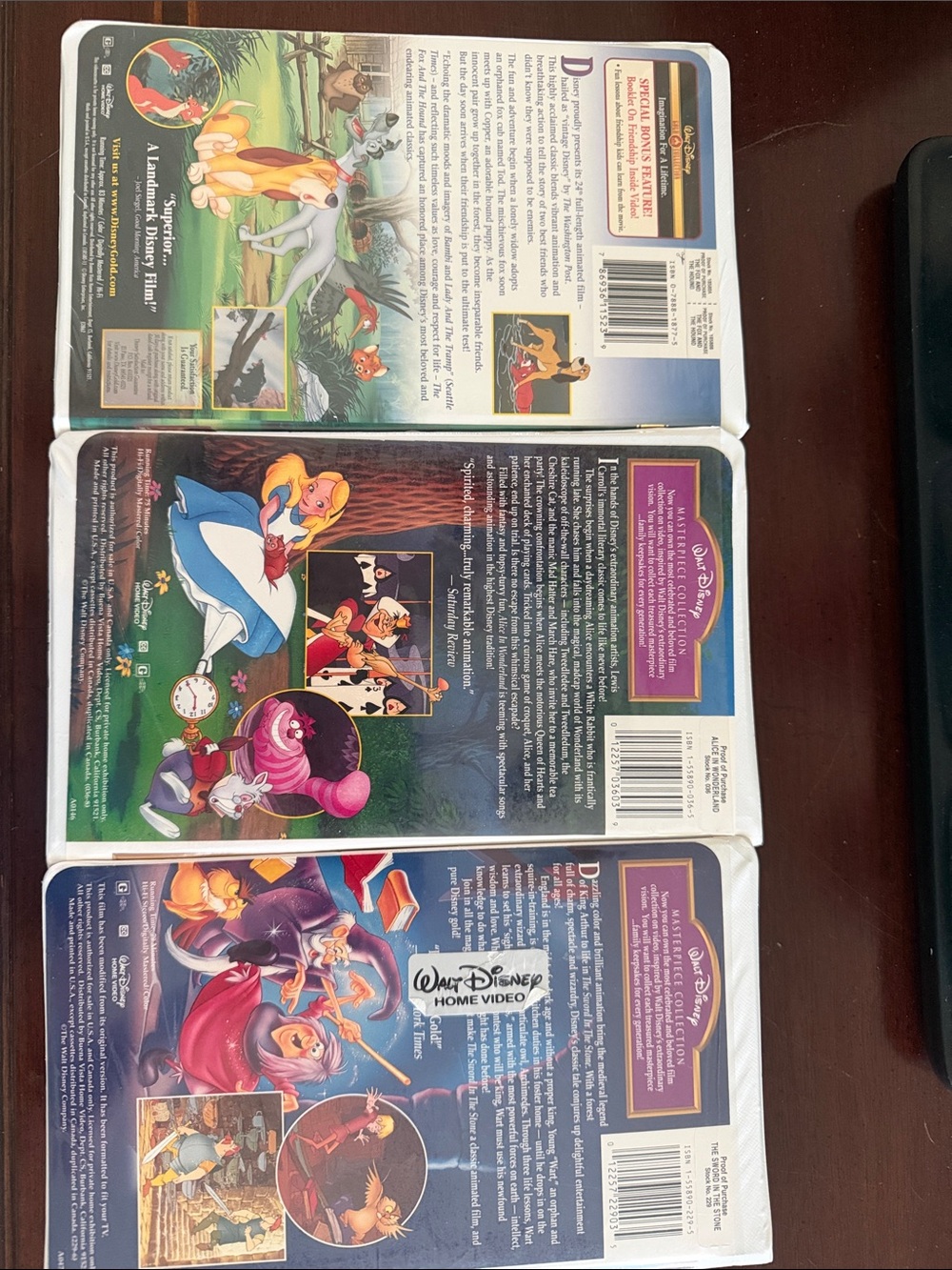Disney Masterpiece and Gold Collection VHS Movies - Picture 2 of 3